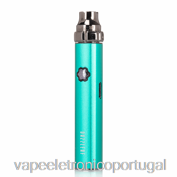 Vape Eletrônico Dazzleaf Squarii Top Twist 510 Bateria Verde Menta